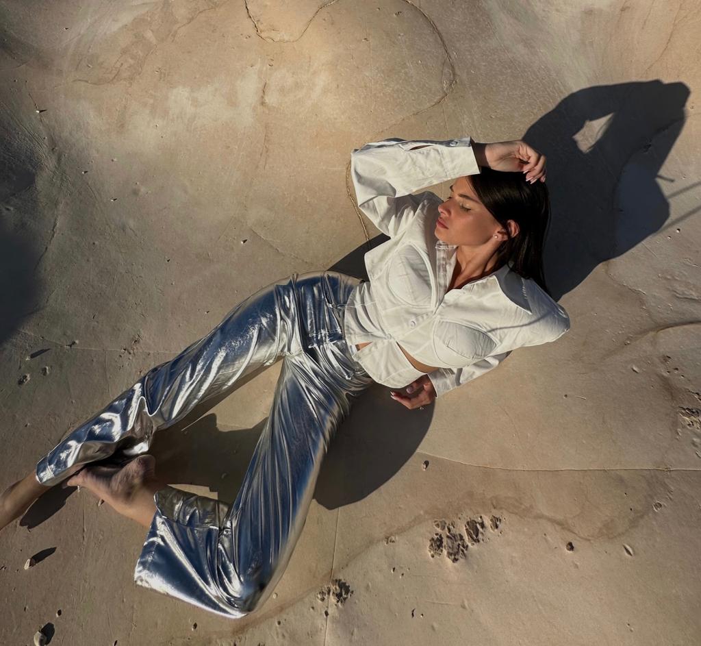 SILVER PANTS