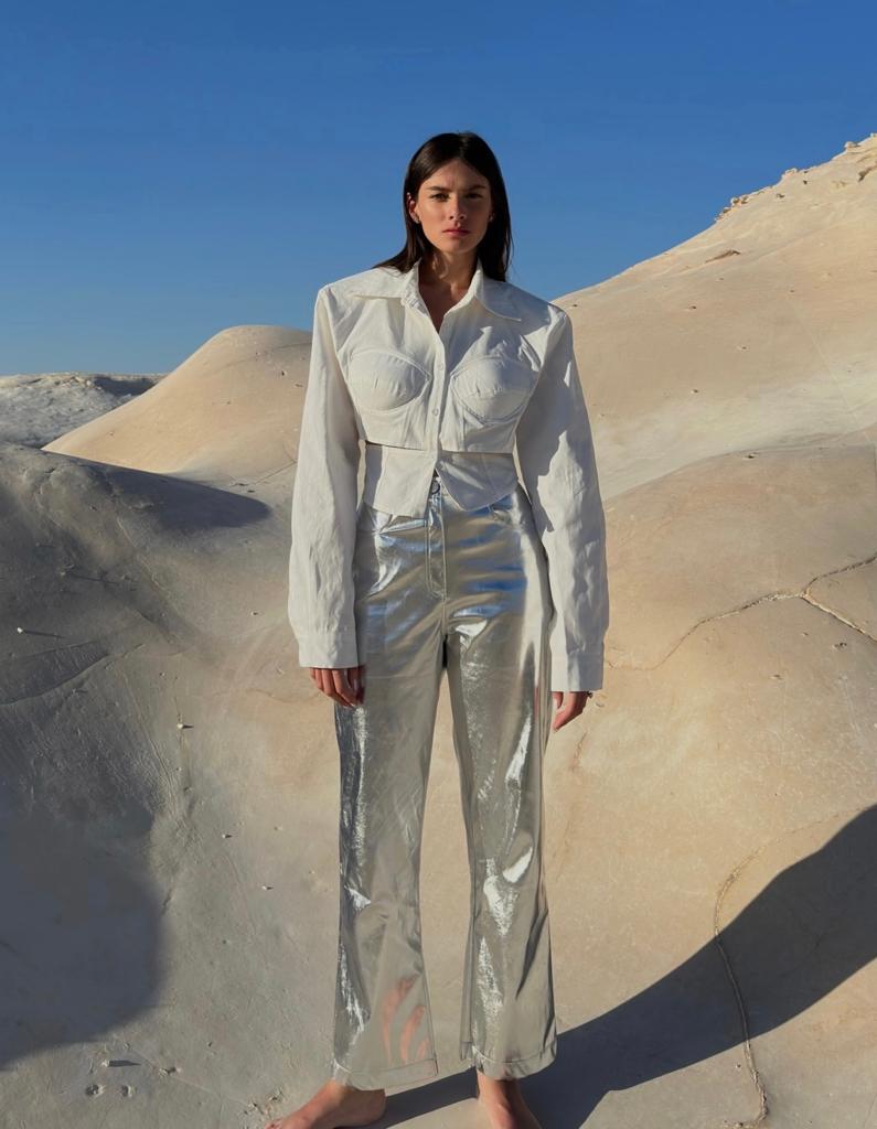 SILVER PANTS