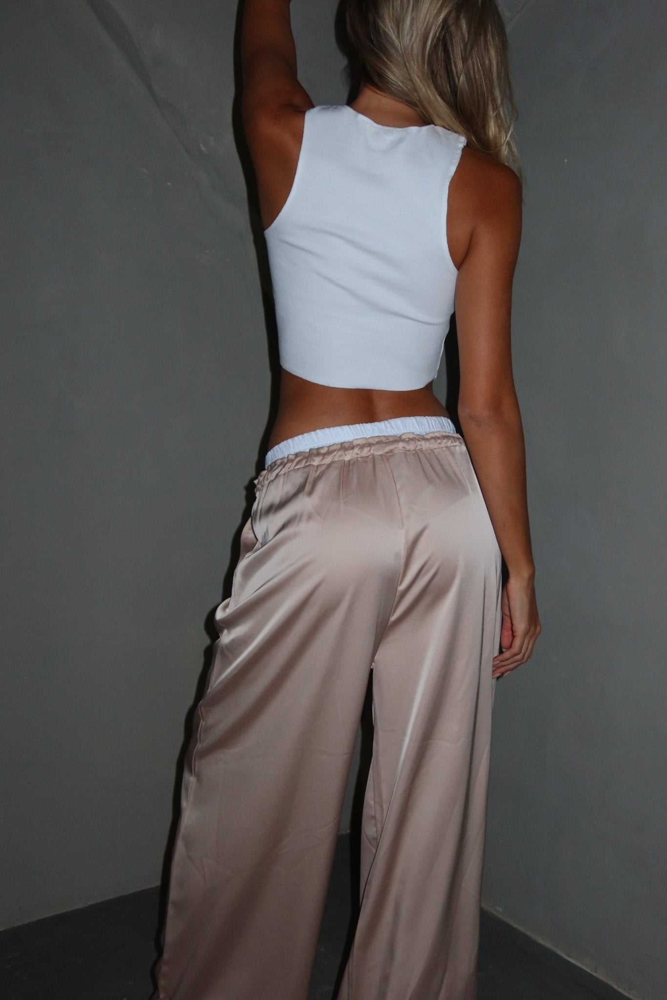 SATEN PANTS
