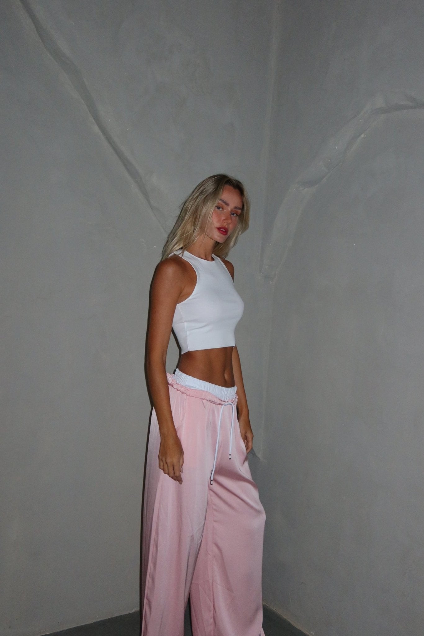 SATEN PANTS