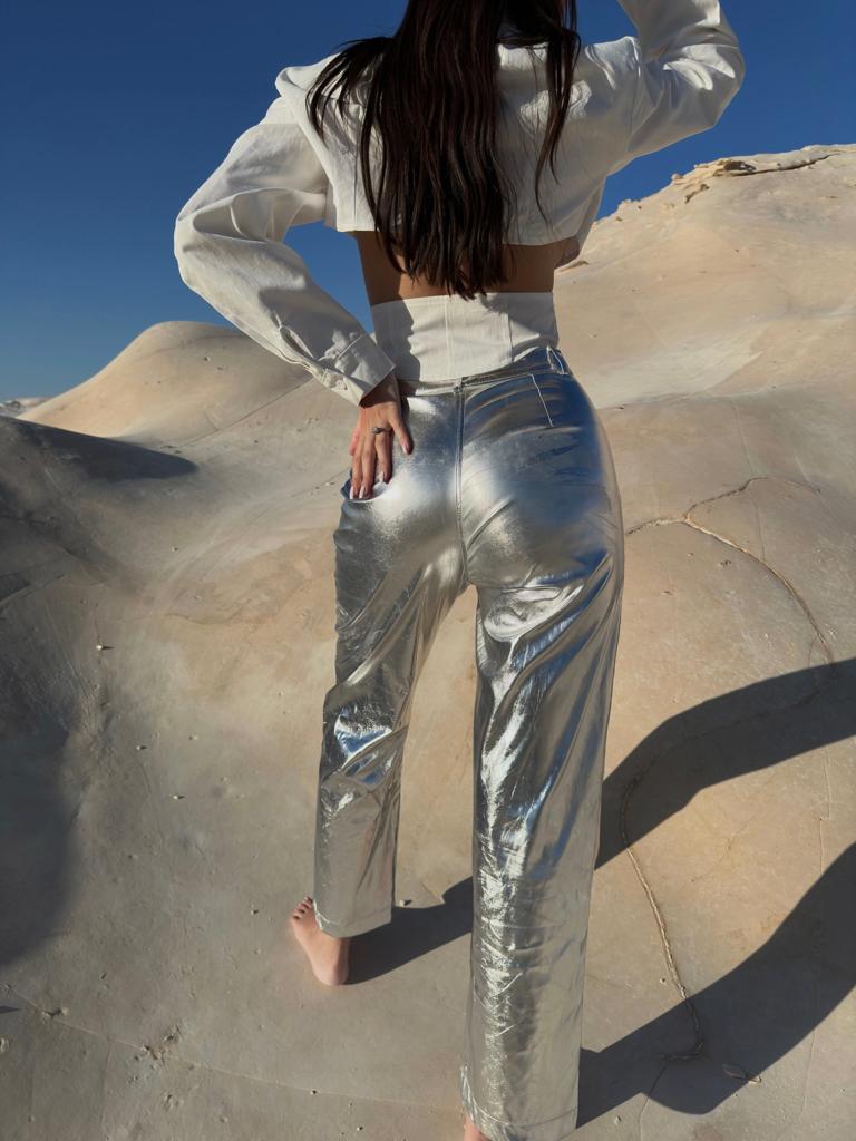 SILVER PANTS